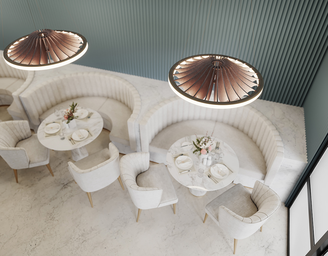 Folia acoustic in restaurant