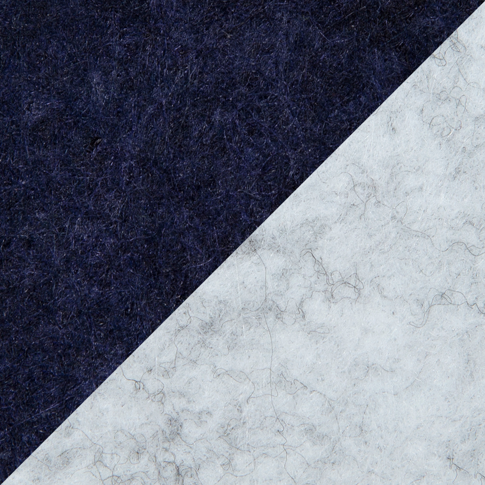 Acoustix Felt Combo-MDNCDN-Outside Midnight Blue, Inside Cloudy