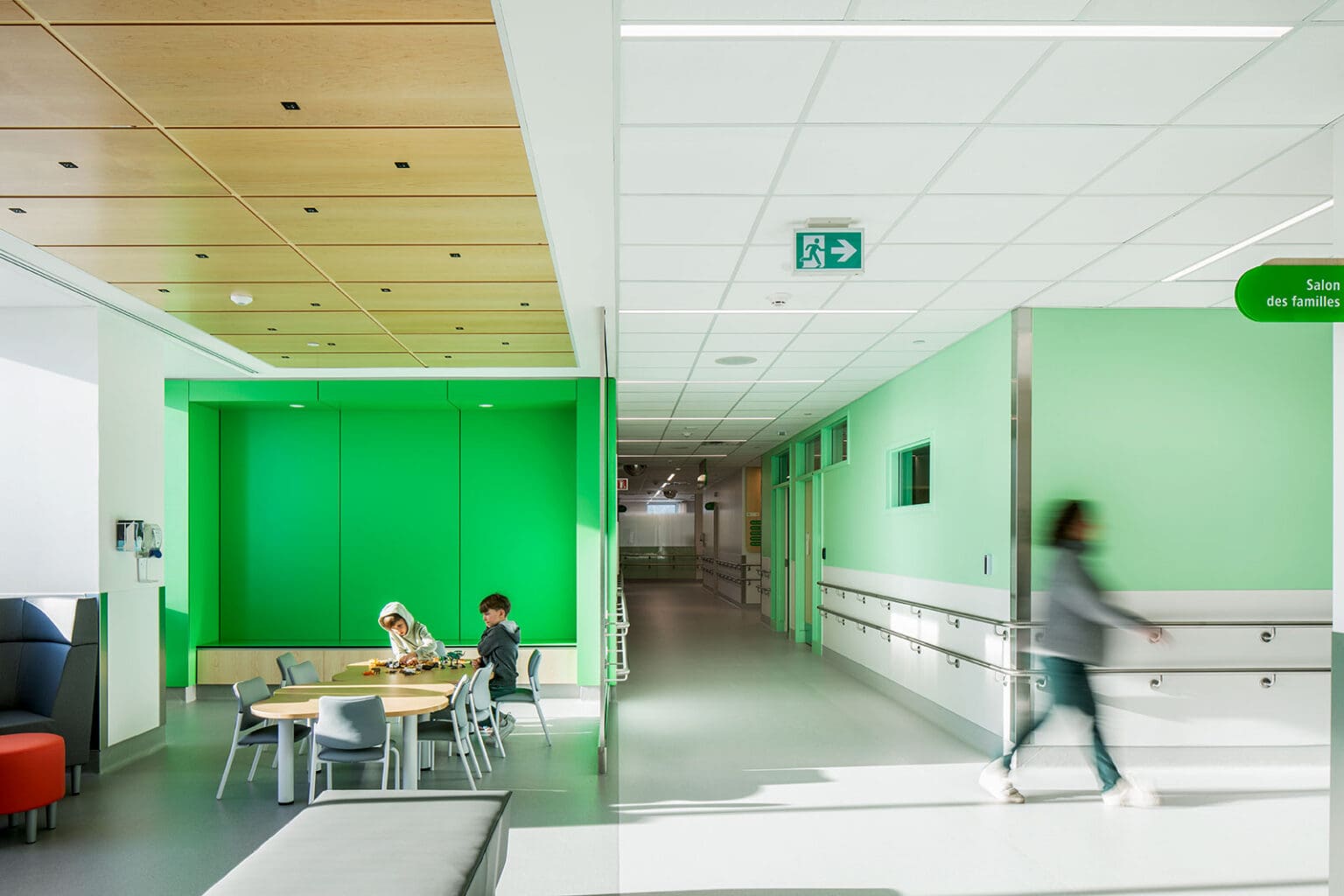 Sherbrooke University Hospital Centre (CHUS) Fleurimont Waiting Room